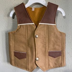 Boys’ Western Cowboy Vest